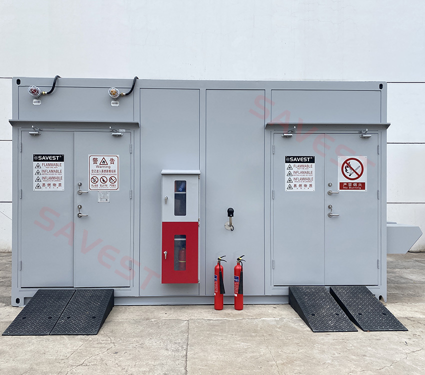 图片 2 室外危化品暂存柜