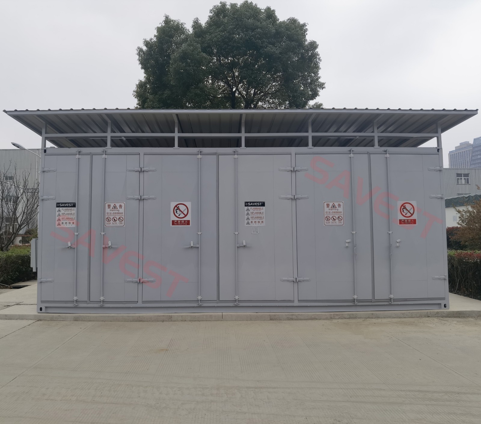 图片 1 室外危化品暂存柜
