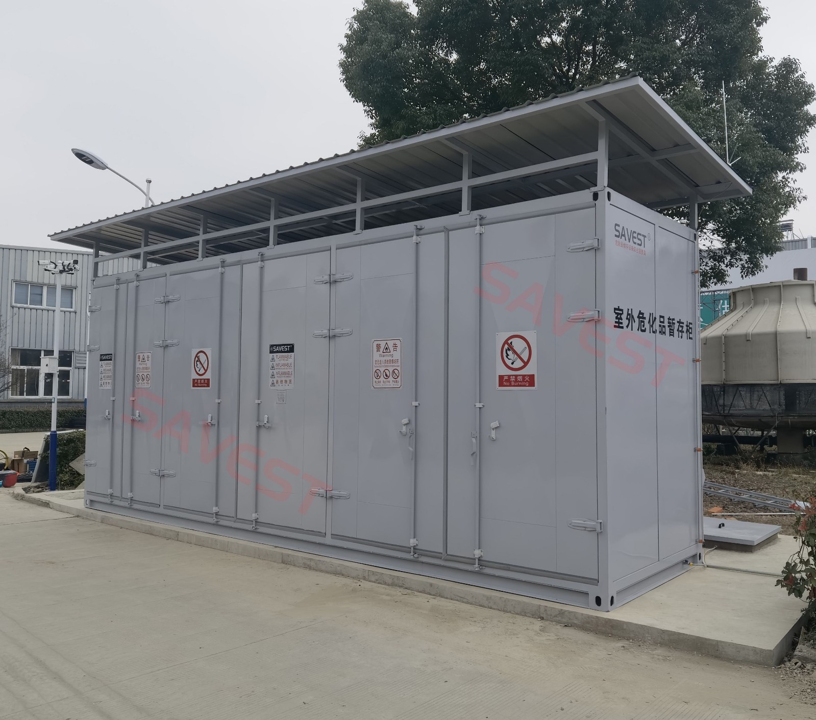 图片 3 室外危化品暂存柜