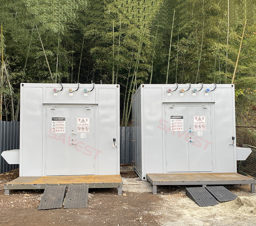 图片 2 室外危化品暂存柜