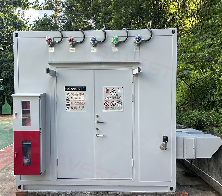 图片 1 室外危化品暂存柜