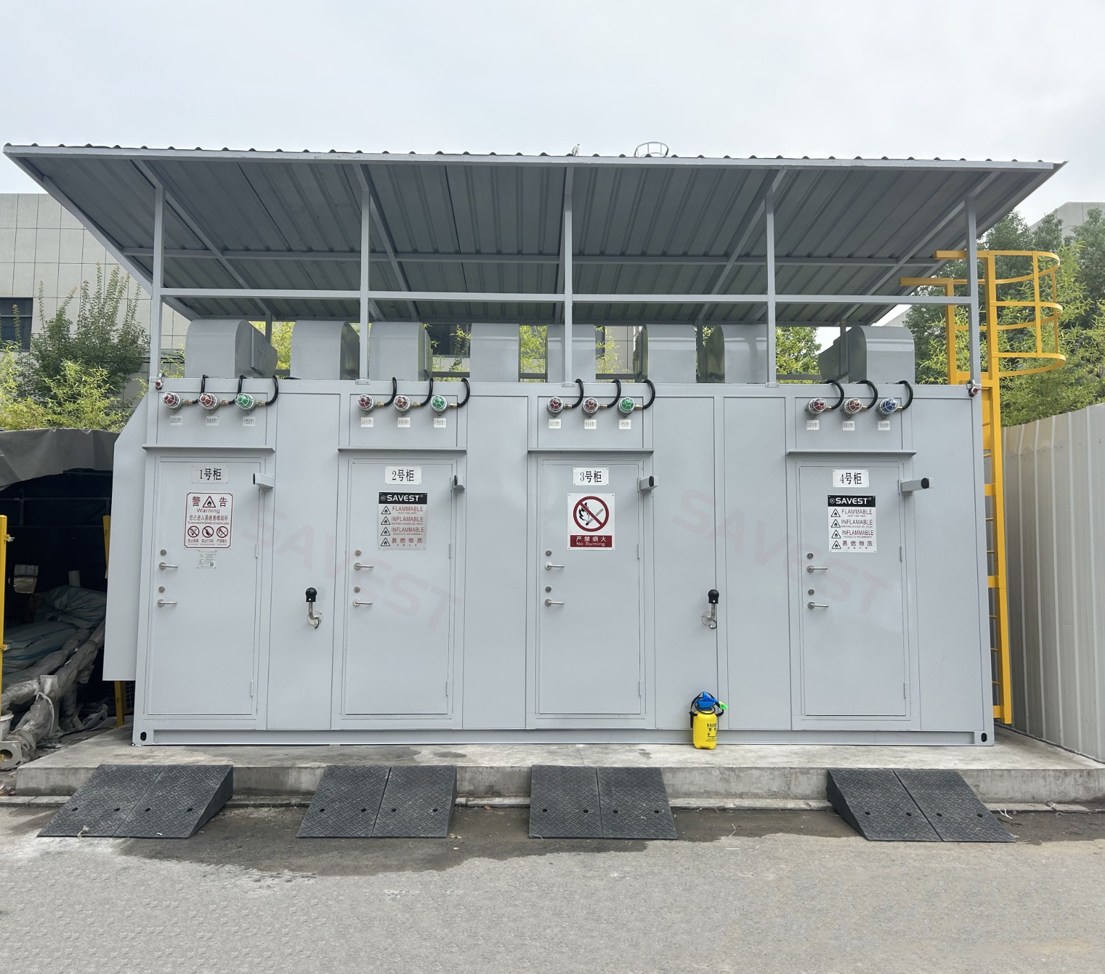 图片 1 室外危化品暂存柜