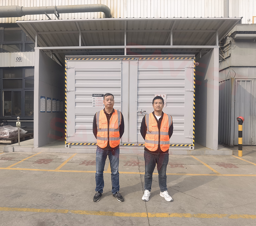 图片 1 室外危化品暂存柜