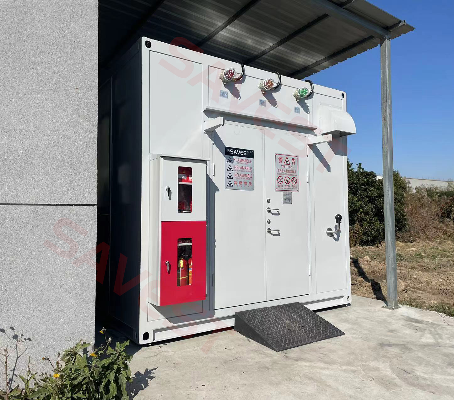 图片 2 室外气瓶暂存柜