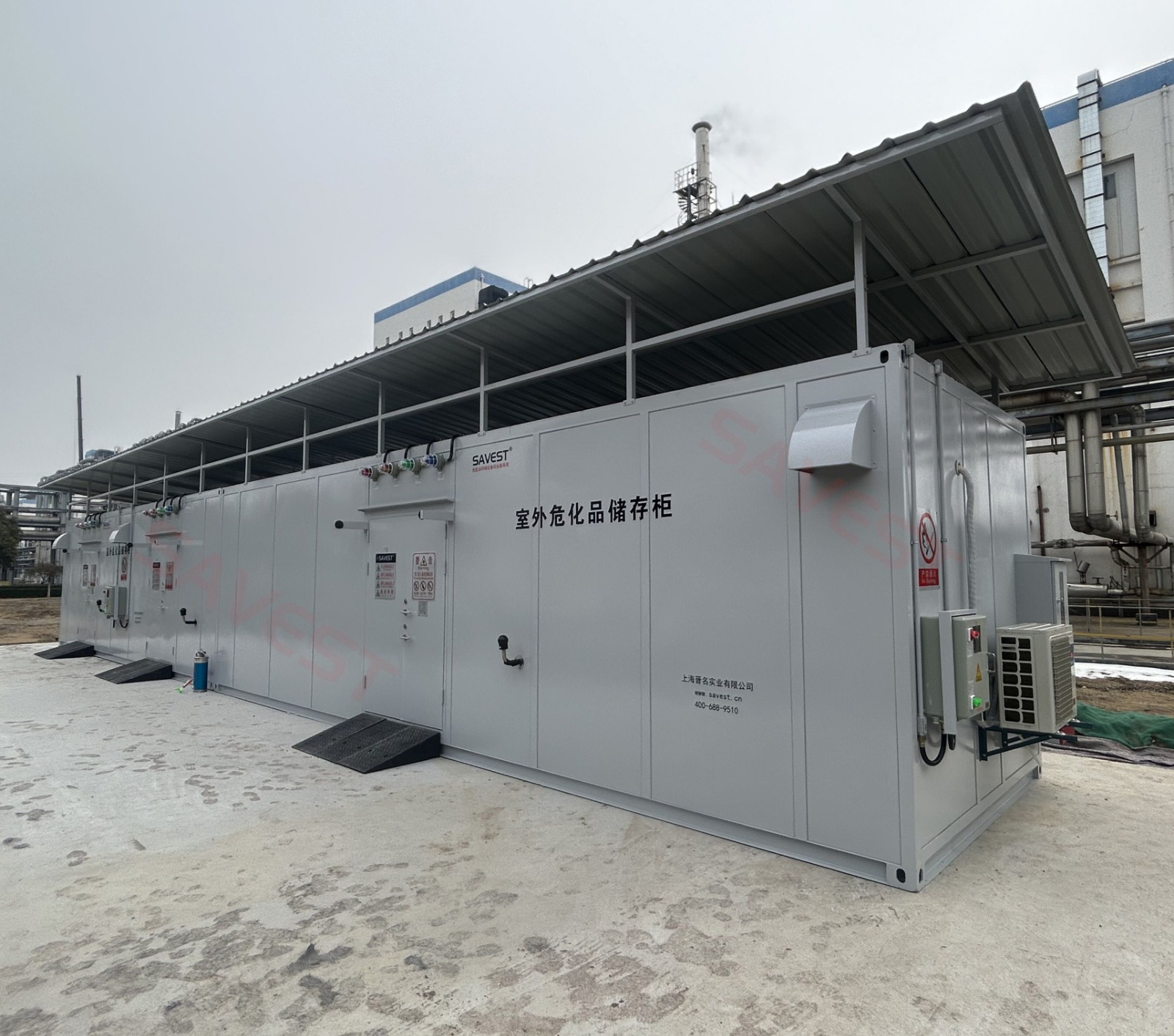图片 3 室外危化品暂存柜
