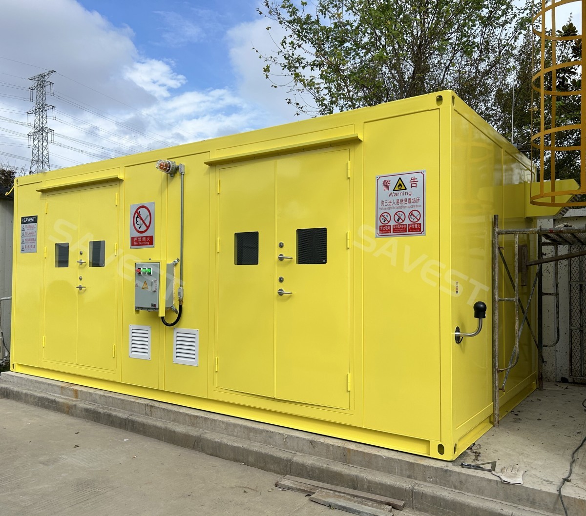 图片 2 室外组合式暂存柜