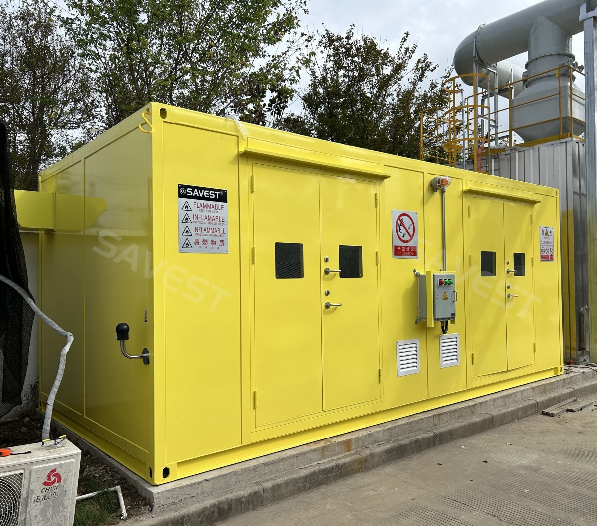 图片 3 室外组合式暂存柜