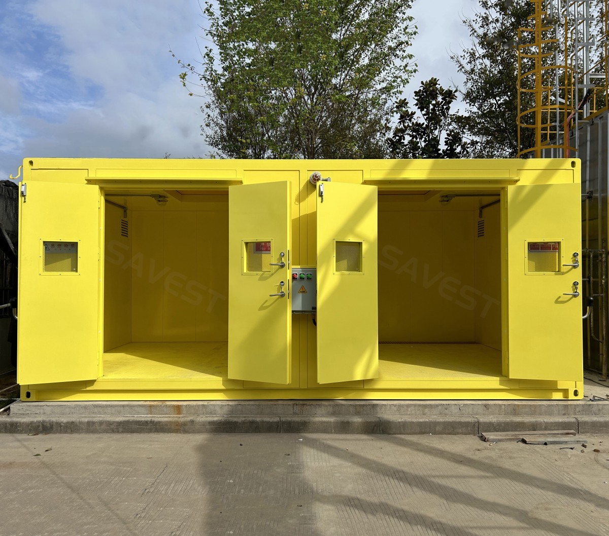 图片 4 室外组合式暂存柜