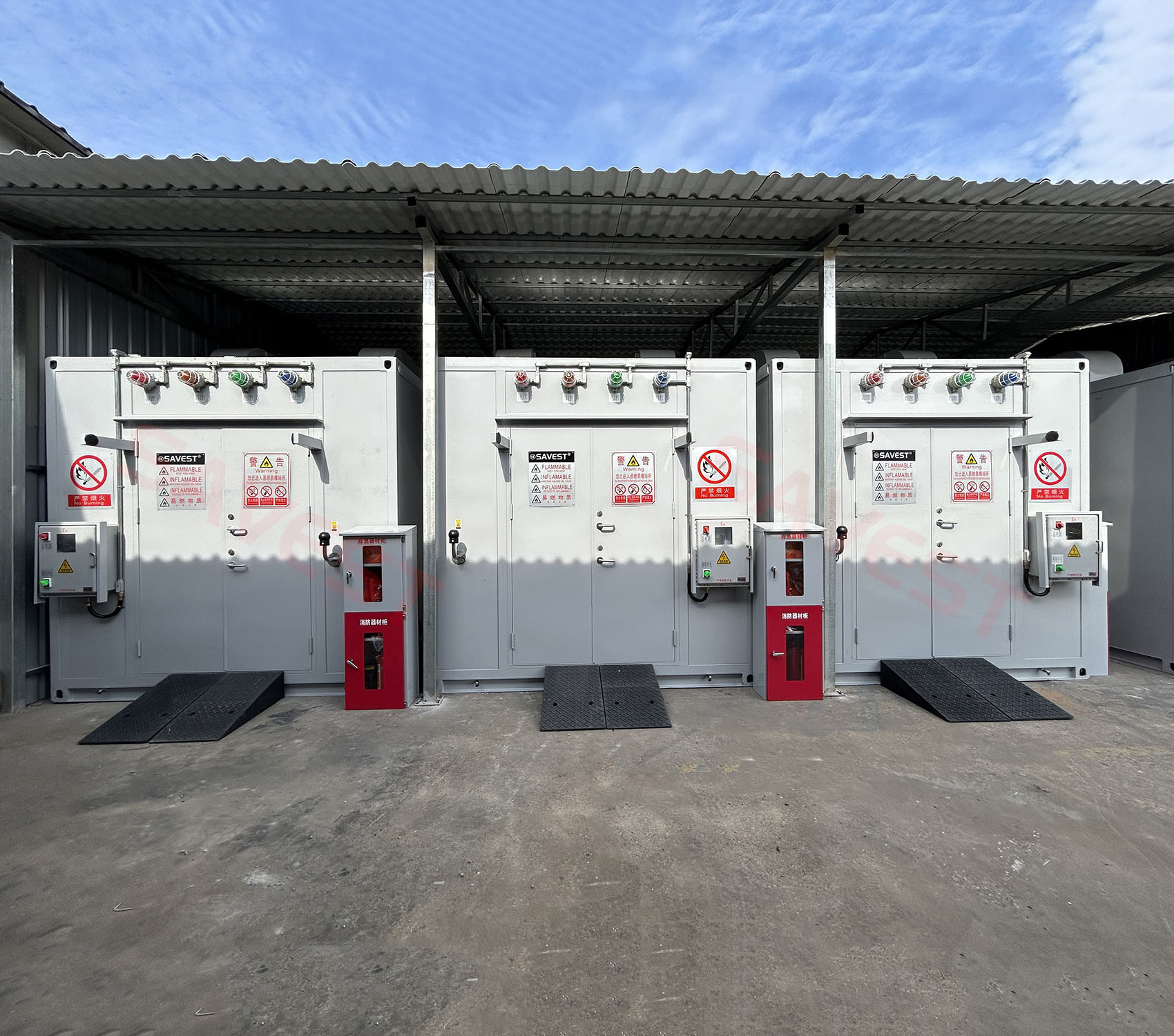 图片 1 室外危化品暂存柜