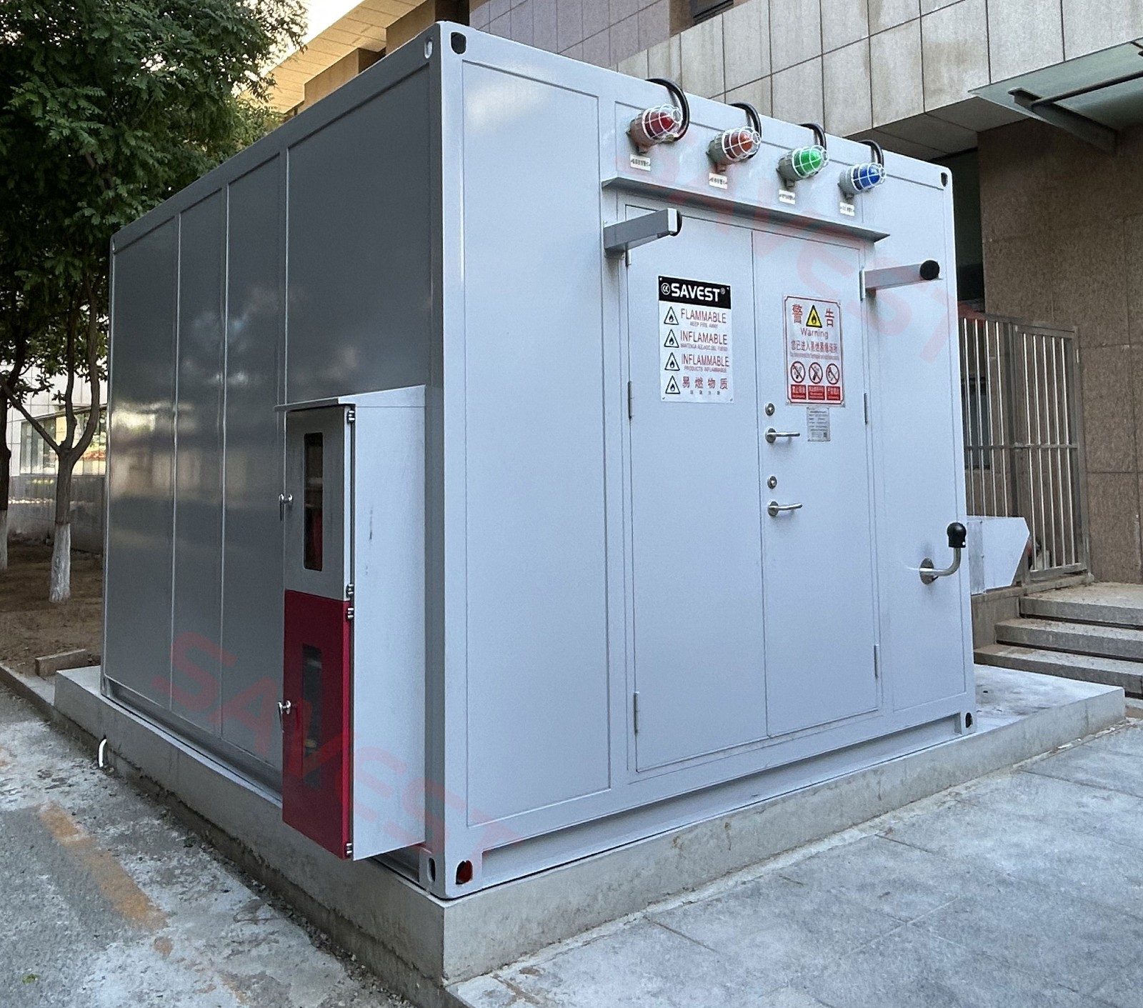 户外危化品暂存柜