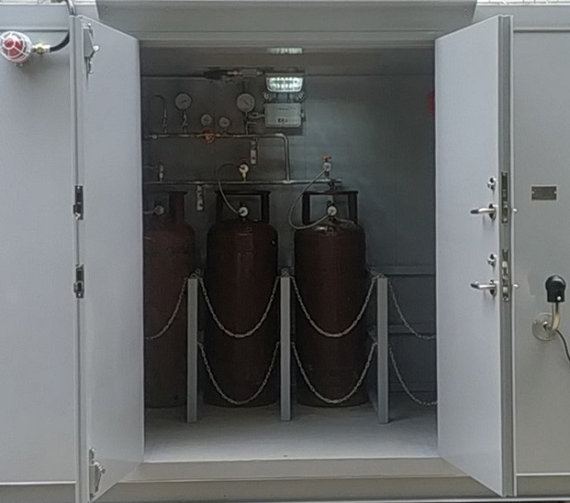 气瓶暂存间 气瓶暂存间