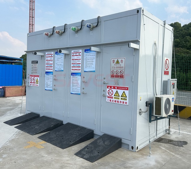 气瓶暂存间 气瓶暂存间